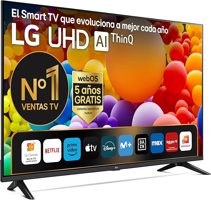LG ",UHD 4K, Serie UT73, Smart TV, WebOS24, Procesador a5