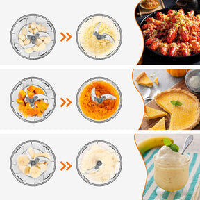 Picadora Manual de Alimentos Multifuncional – Cortador para Cebolla, Ajo y Verduras con Sistema de Tirador