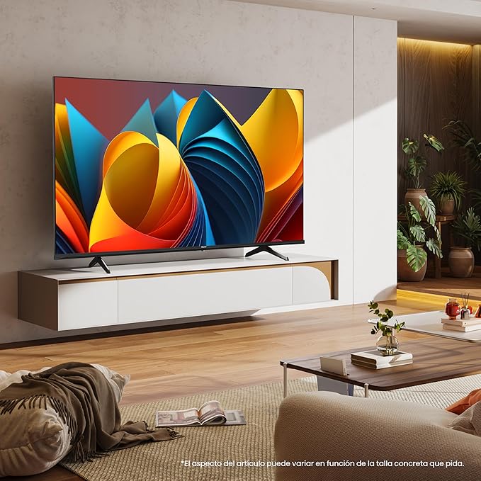 Hisense QLED Smart TV, 43 Pulgadas Televisor, Quantum Dot Colour, Dolby Vision
