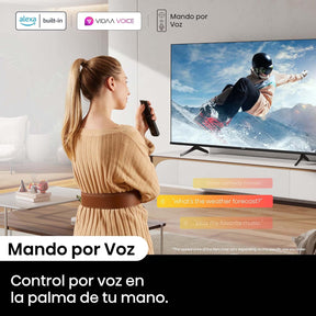 Hisense QLED Smart TV, 43 Pulgadas Televisor, Quantum Dot Colour, Dolby Vision
