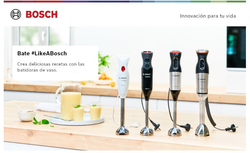 Bosch Hogar Batidora mano, Negro, Con 1 Accesorio